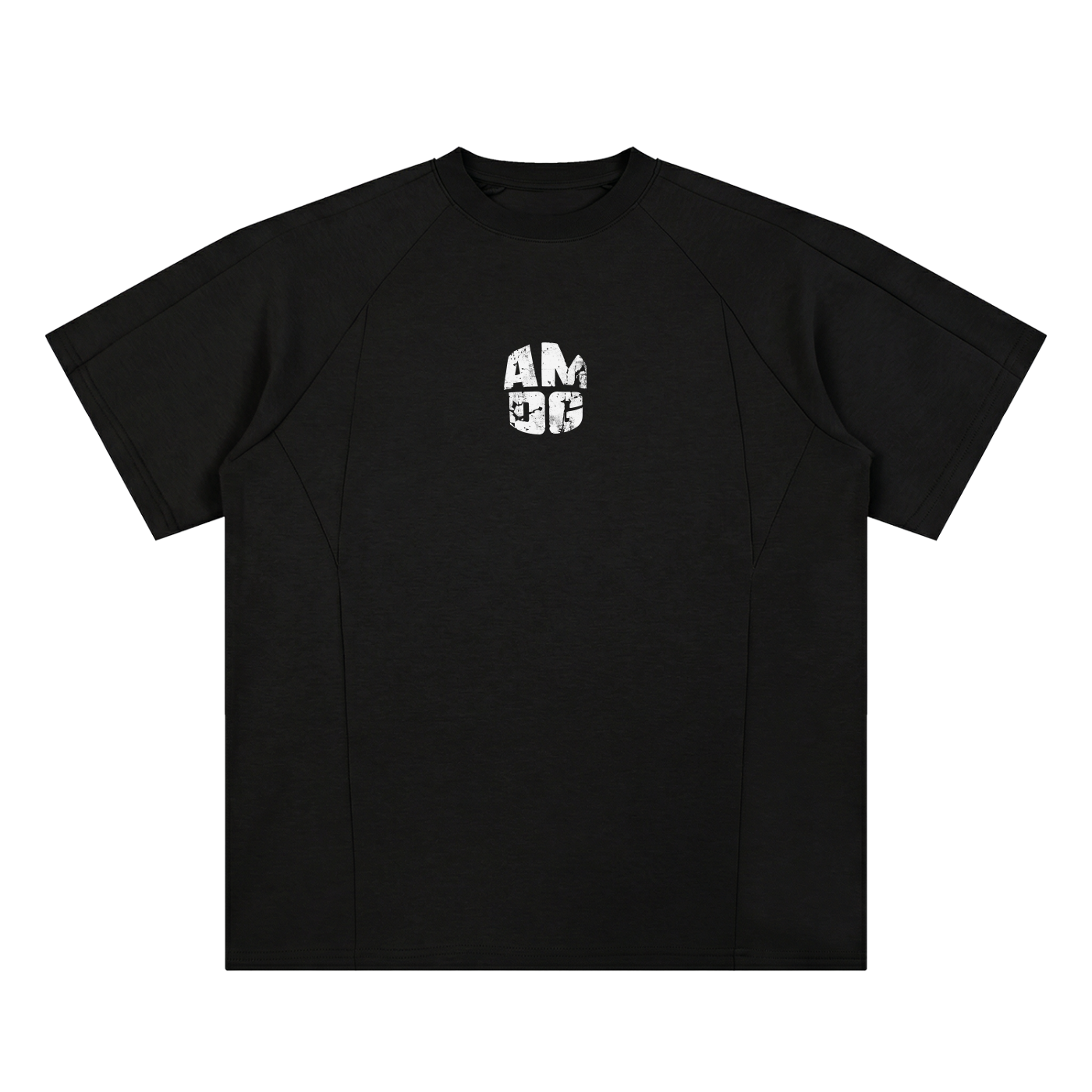 Unisex Oversized Paneled Raglan T-Shirt