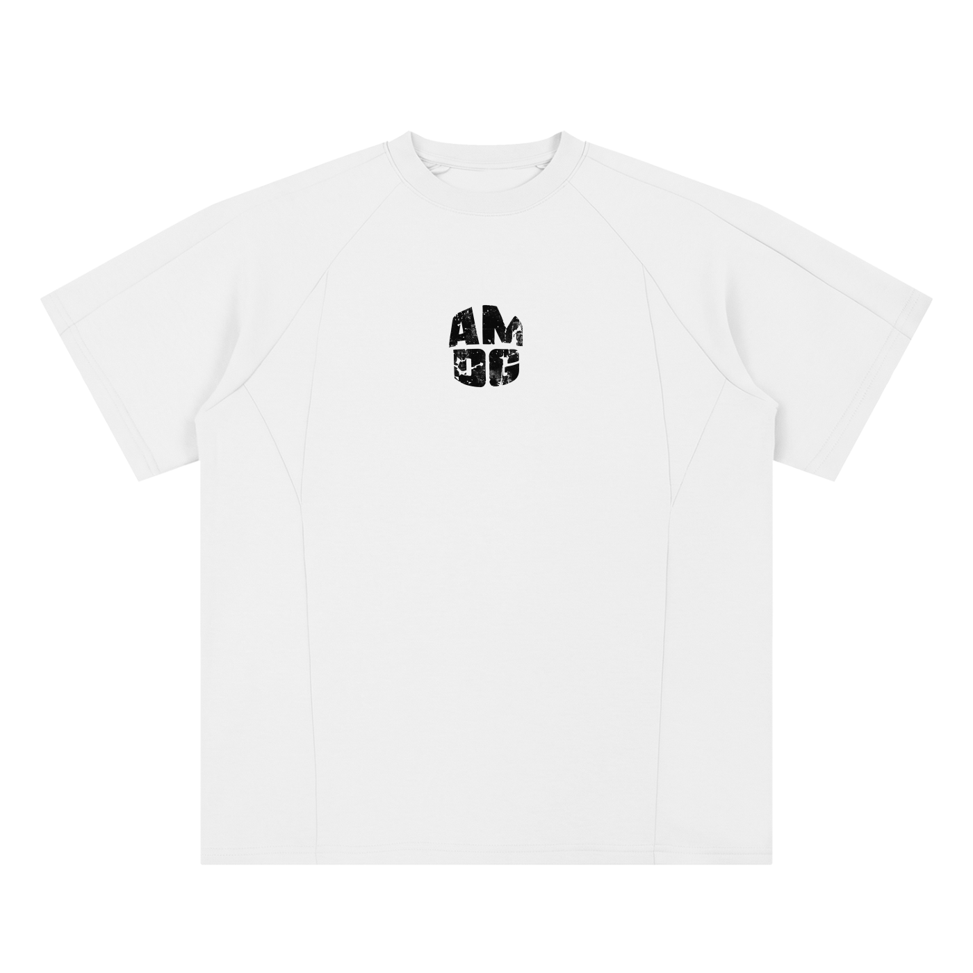 Unisex Oversized Paneled Raglan T-Shirt