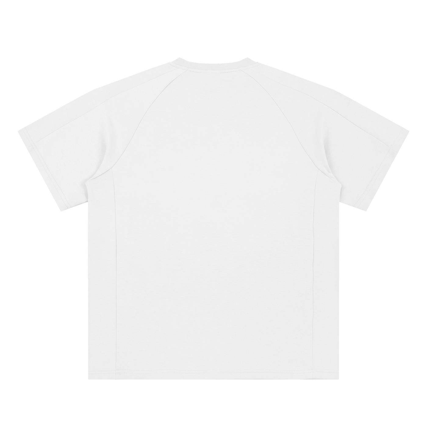 Unisex Oversized Paneled Raglan T-Shirt