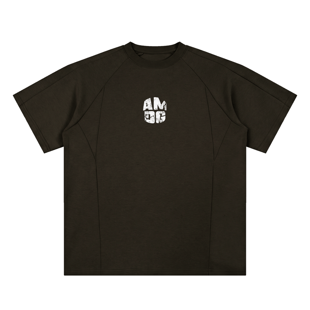 Unisex Oversized Paneled Raglan T-Shirt