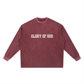 Mineral Wash Waffle Oversized T-Shirt